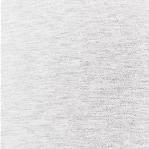 NWT Zara Pearl Gray Lightweight Asymmetric Hem Top - Picture 4 of 8